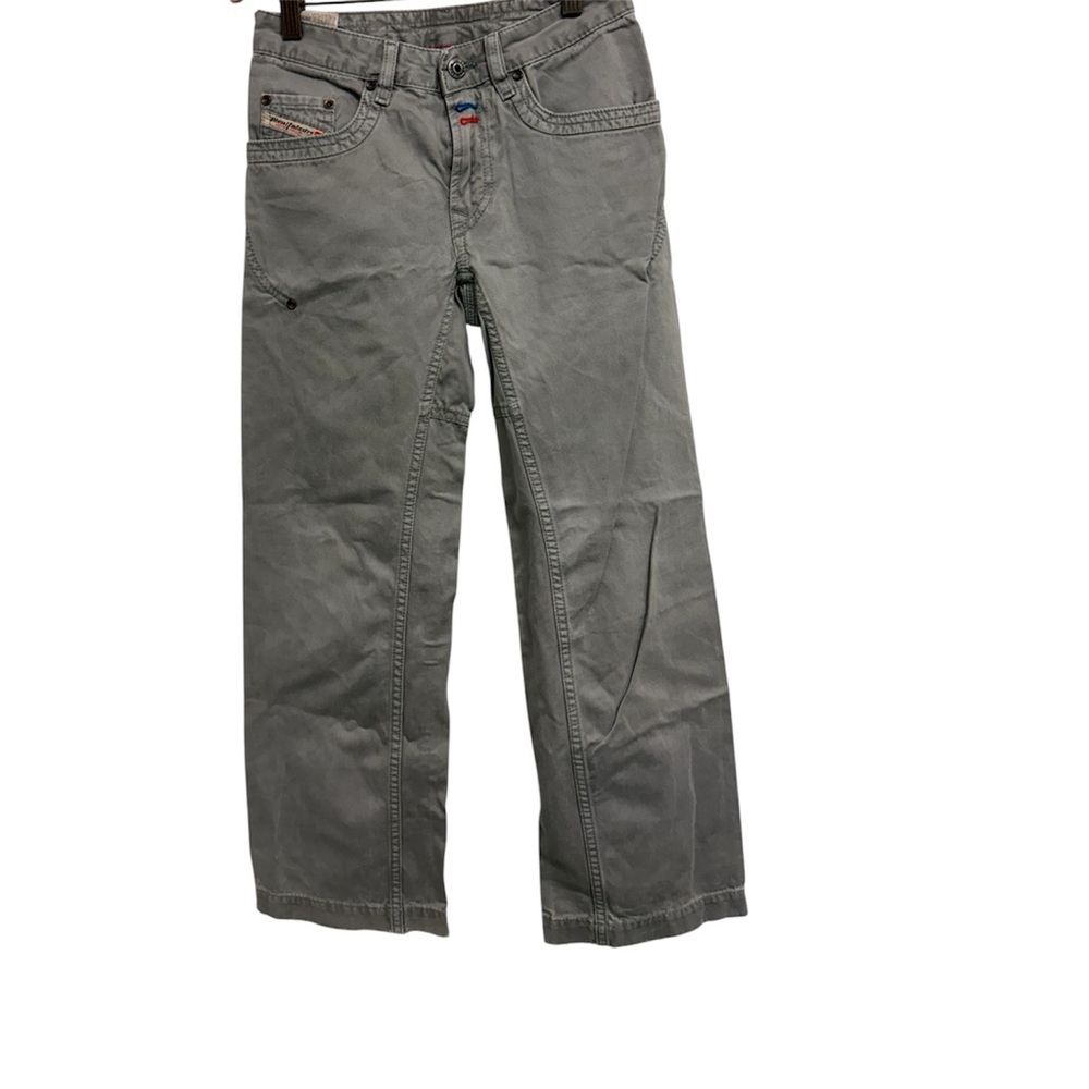 Boys Gray Diesel pants size 10